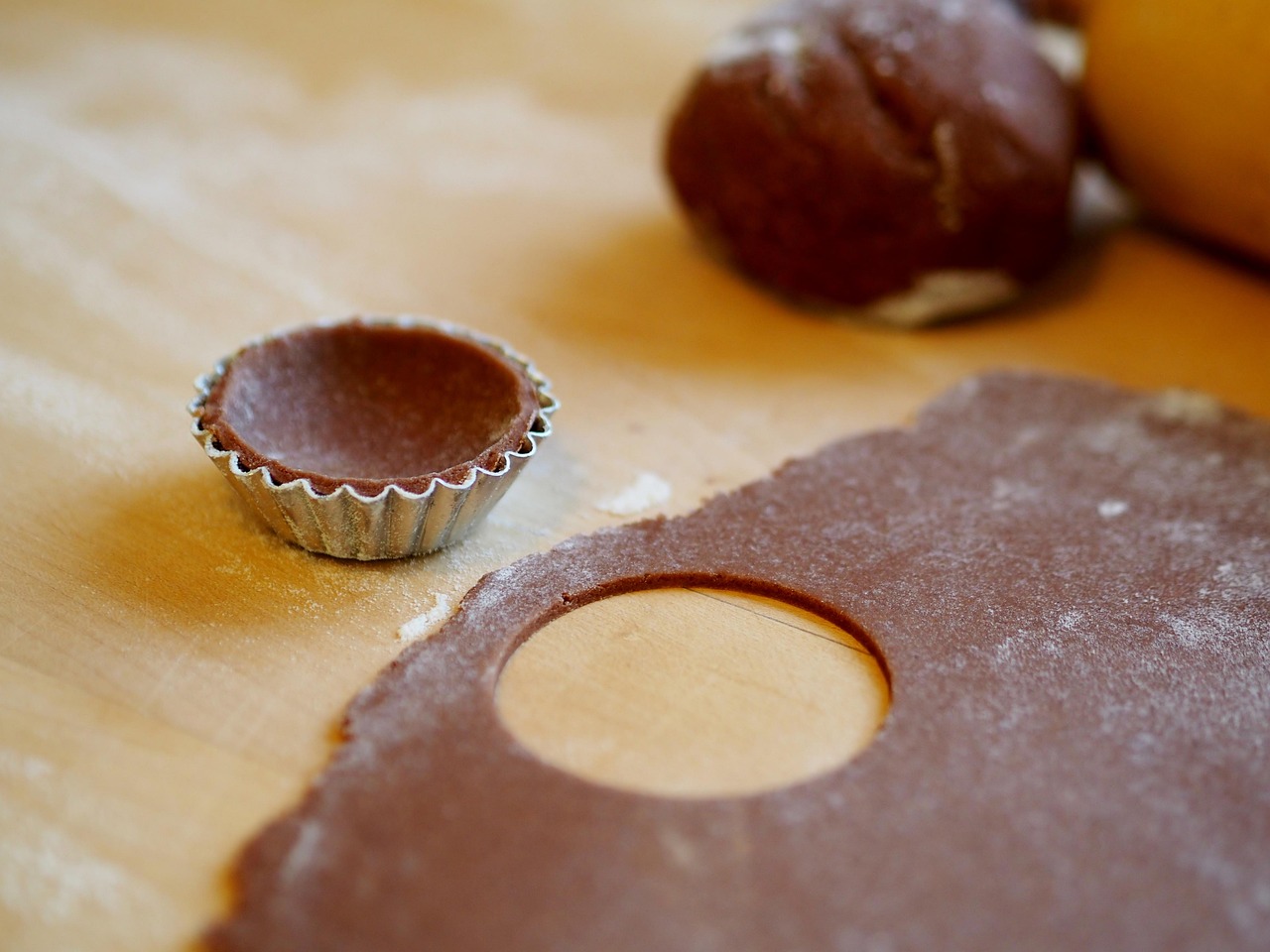 Tarte chocolat et caramel beurre salé