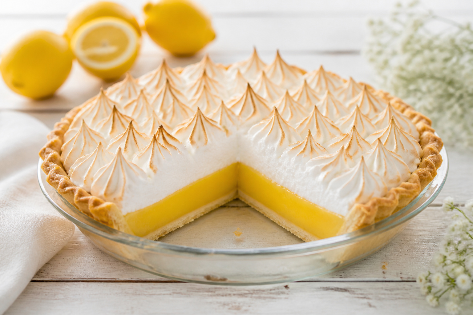 Tarte au citron meringuee parfaite