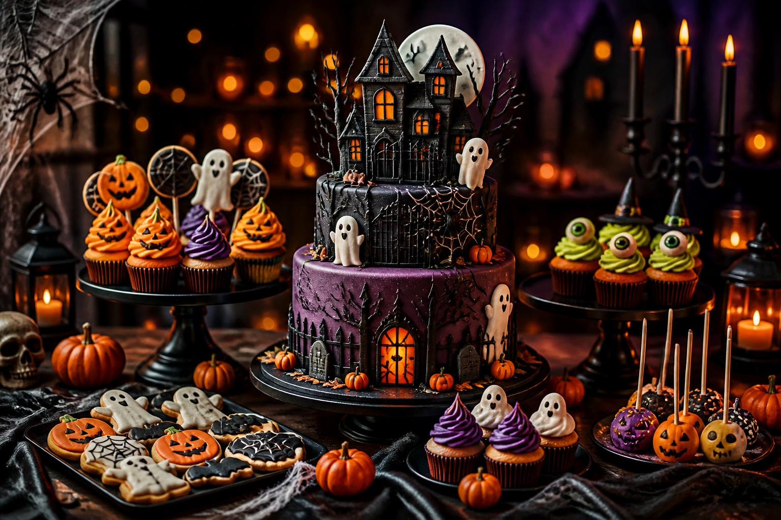 Gateaux et friandises dhalloween terrifiants et gourmands