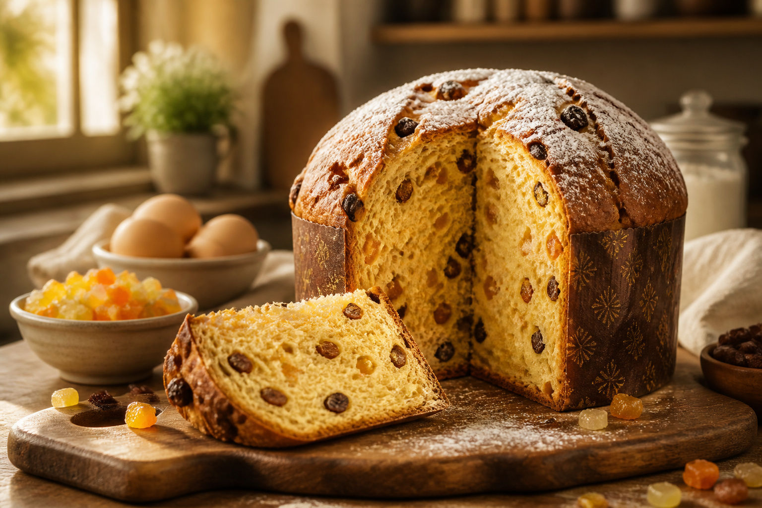 Panettone gourmand et moelleux