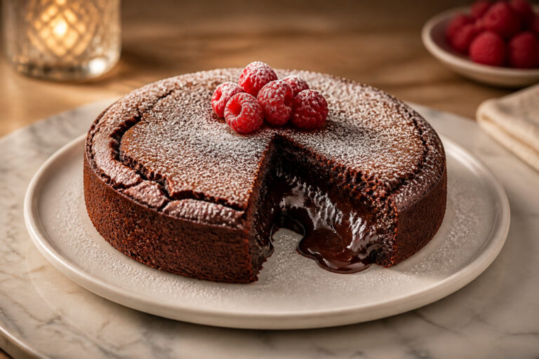 Fondant au chocolat fondant et gourmand