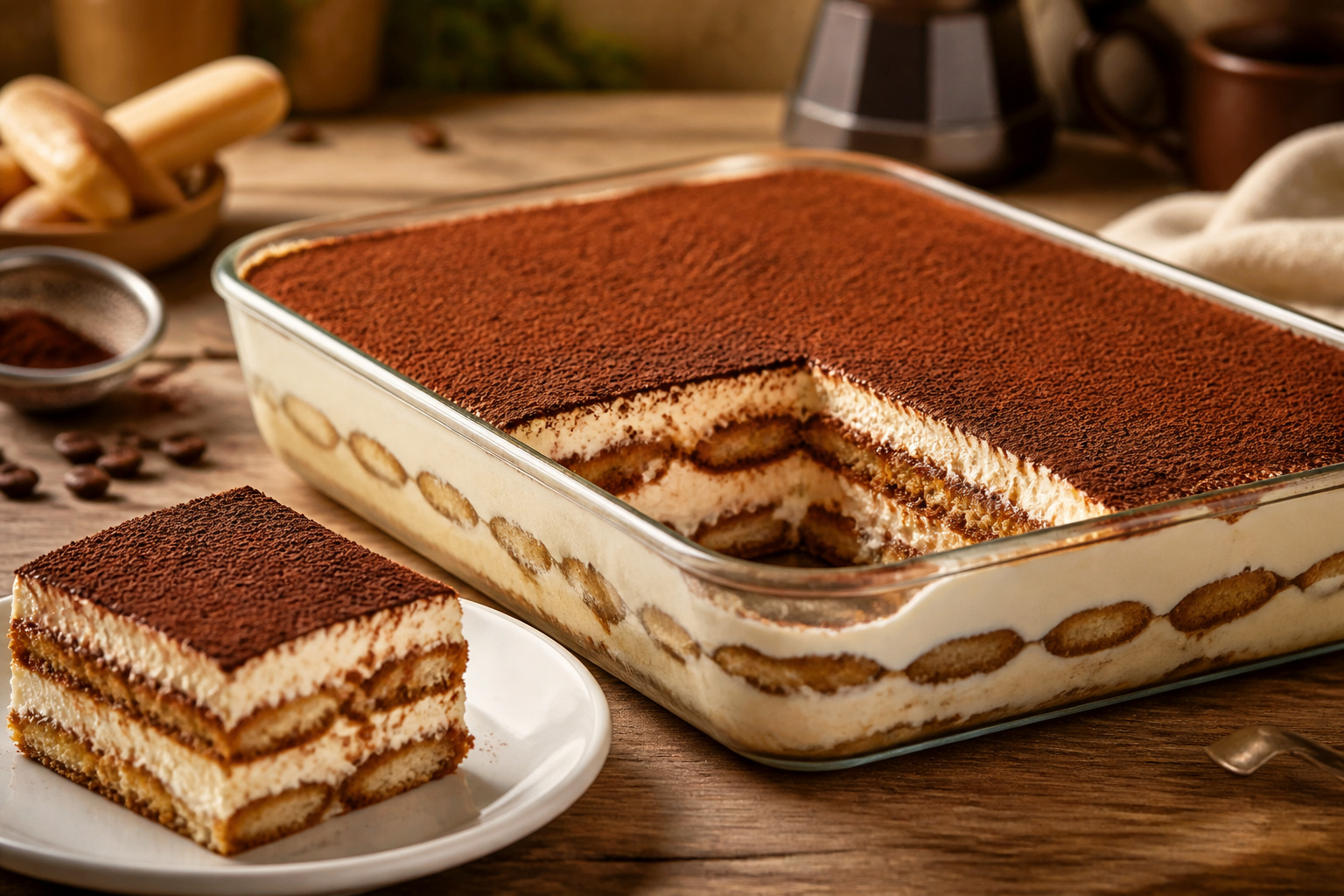 Tiramisu traditionnel une gourmandise italienne