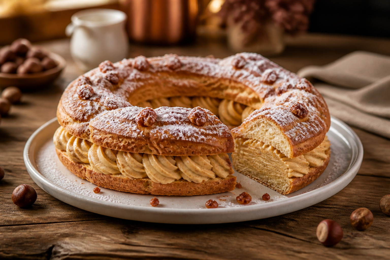 Paris brest gourmand et cremeux