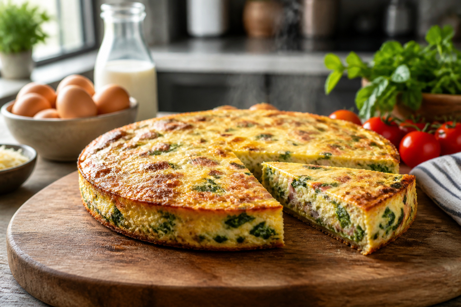 Quiche sans pate un delice dore