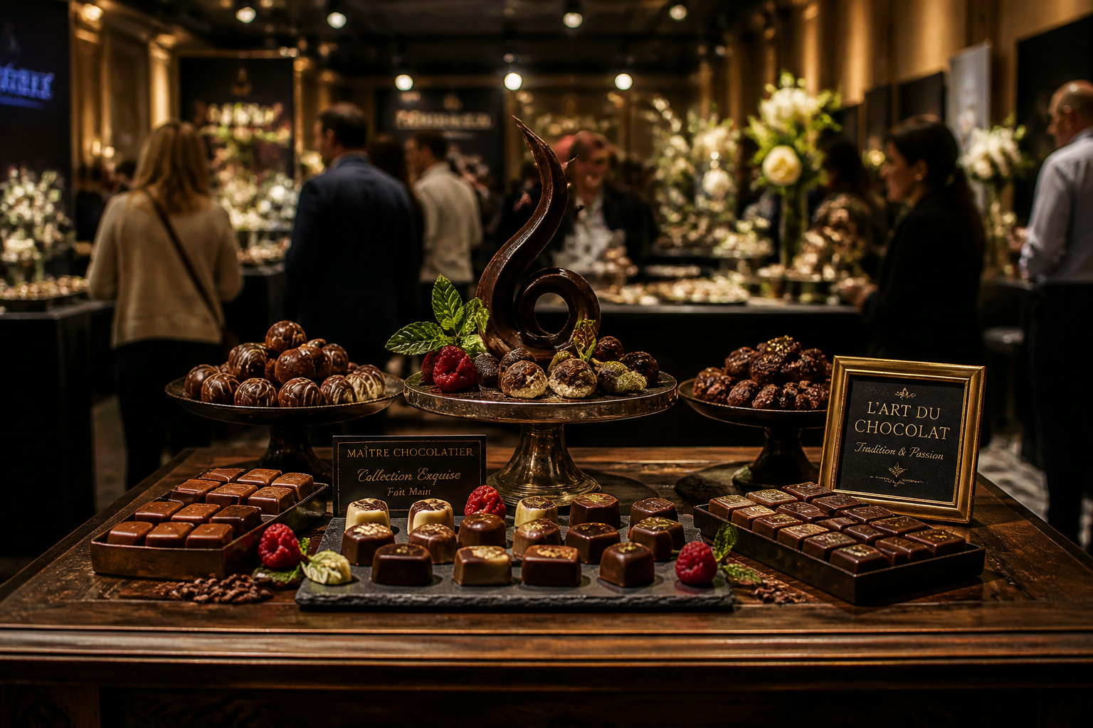 Lart du chocolat une exposition gourmande